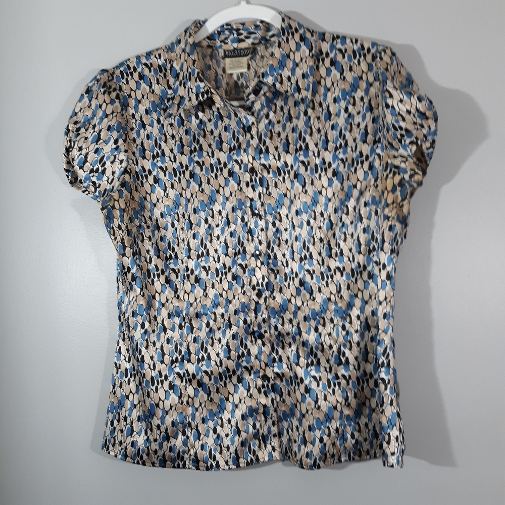 Bay Studio button down silky blouse
